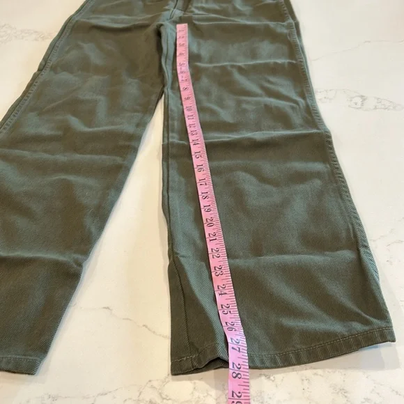 REFORMATION Women's Marine Jean Size 27 In Wash Army - Picture 5 of 14
